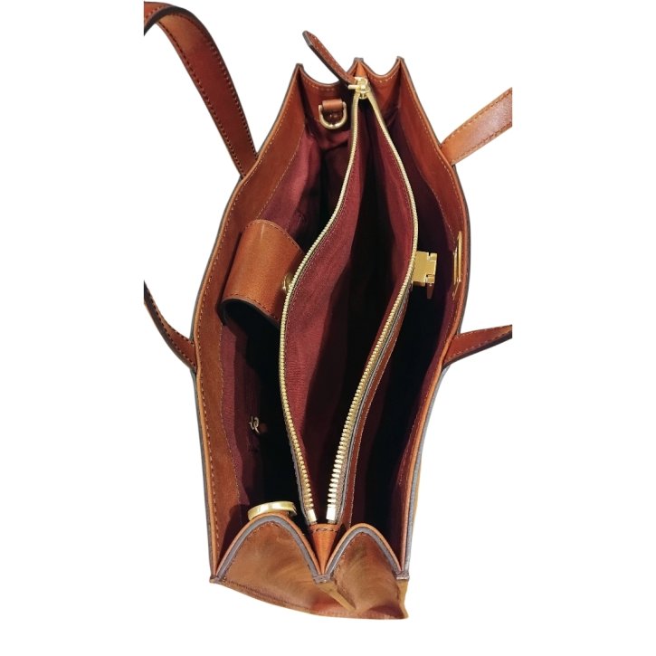 the bridge Businesstasche Damen marrone